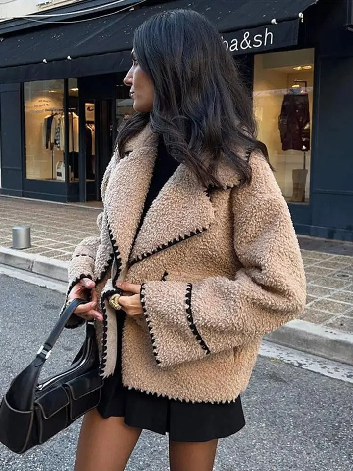 Stilla | Trendy Krammende Teddyjakke