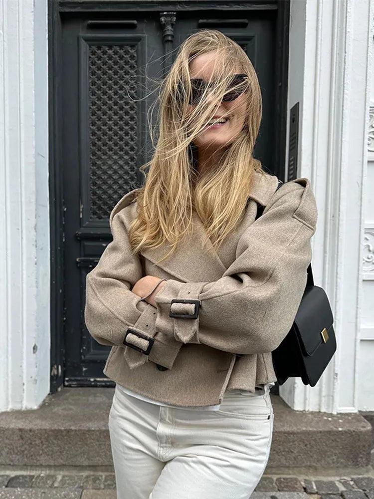 Stilla | Kort Trenchcoat Til Kvinder