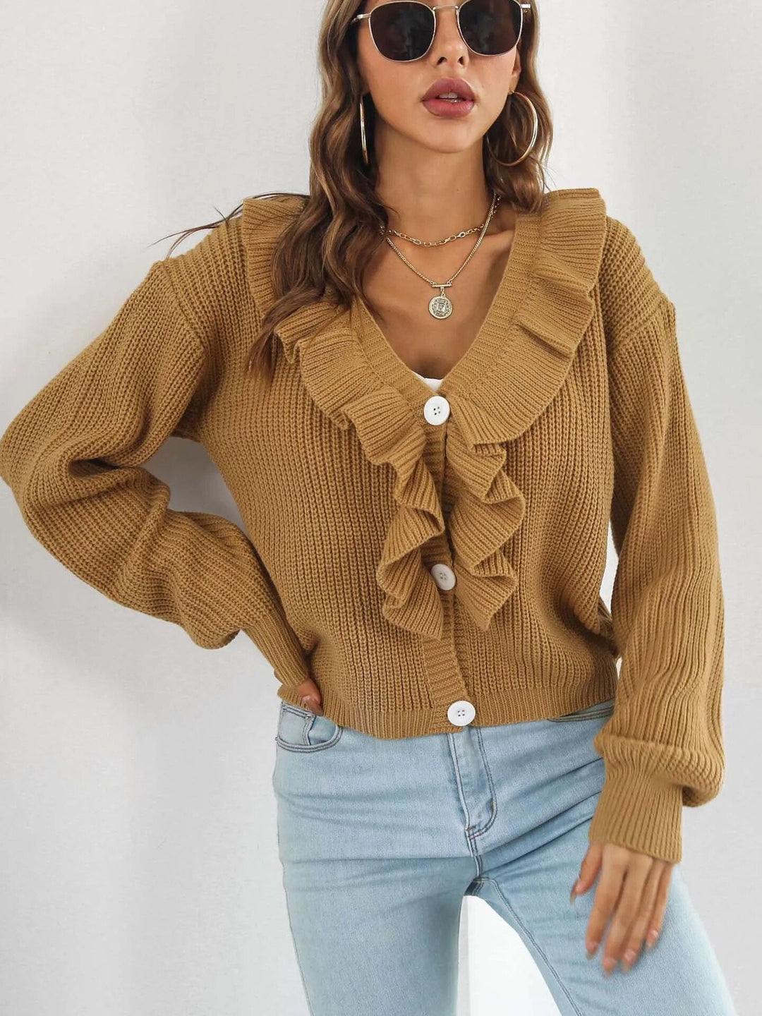 Stilla | Bluse Elegante Bluse Med Volanger