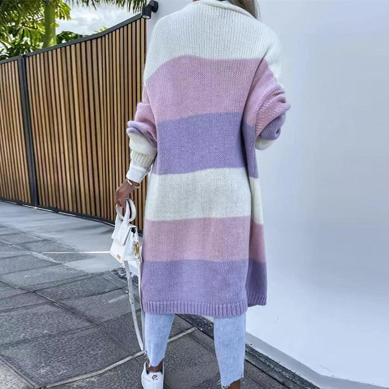 Stilla | Stribet Karo cardigan