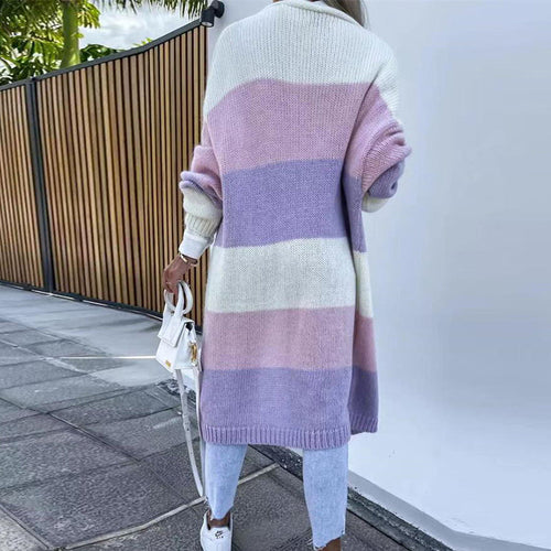 Stilla | Stribet Karo cardigan