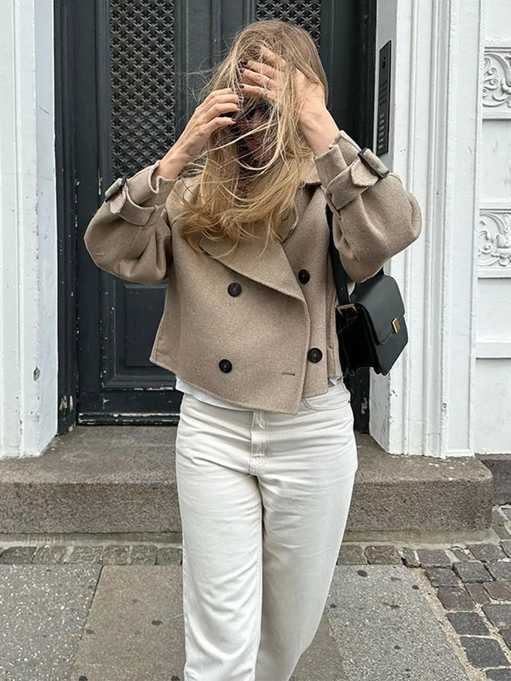 Stilla | Kort Trenchcoat Til Kvinder