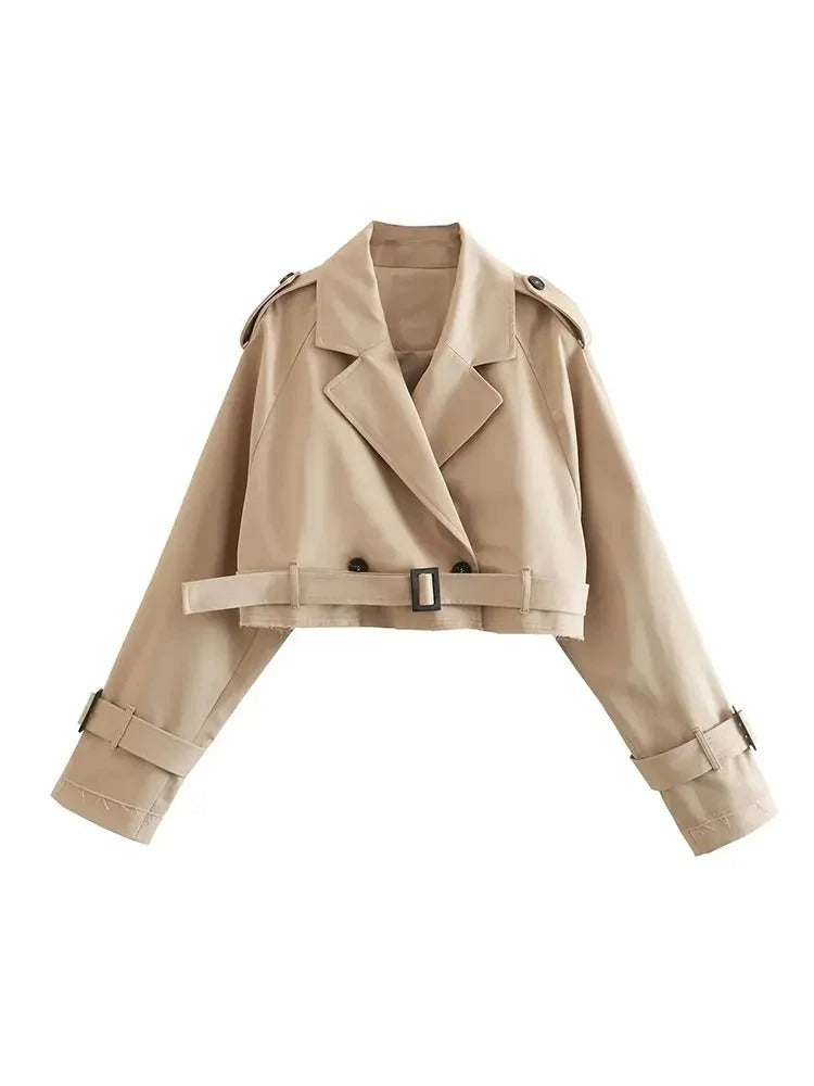 Stilla | Elegant Kort Trench