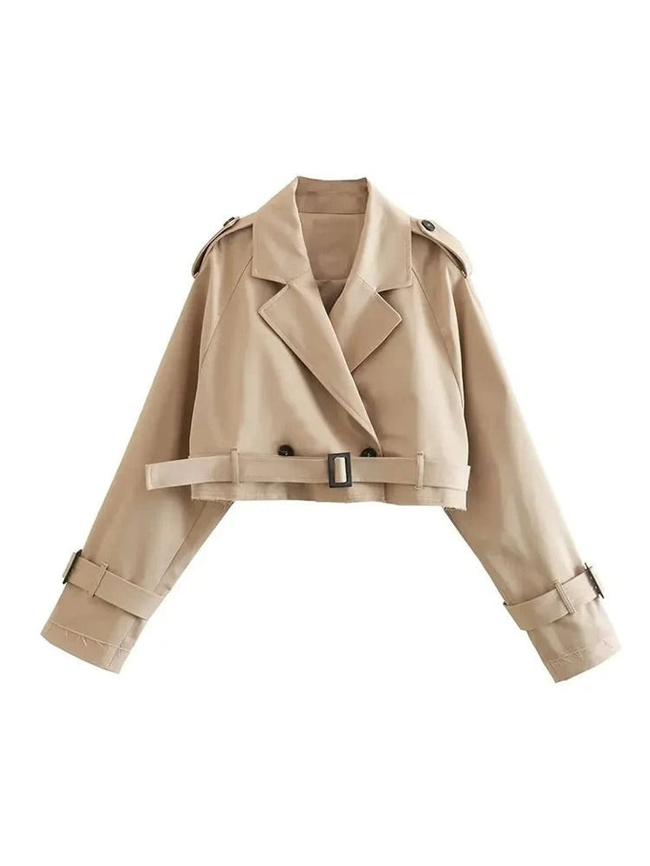 Stilla | Elegant Kort Trench