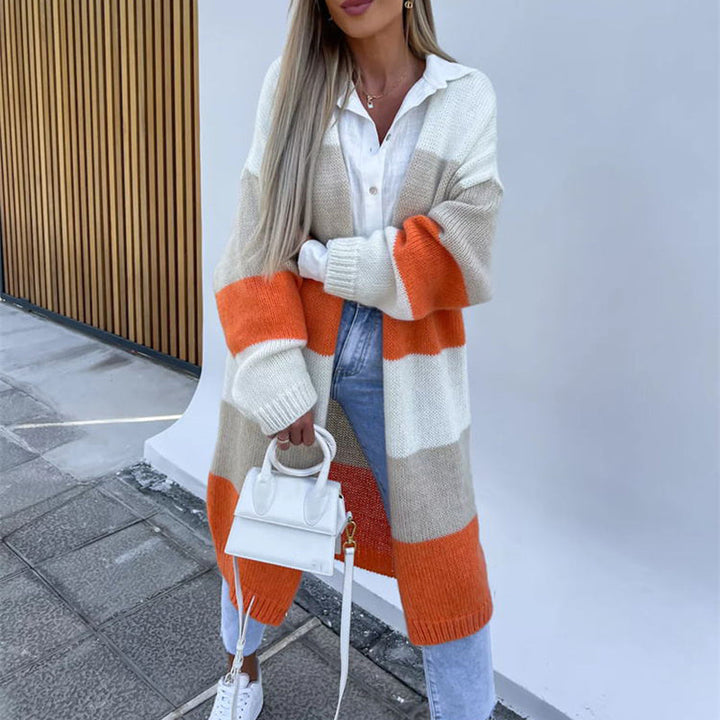 Stilla | Stribet Karo cardigan