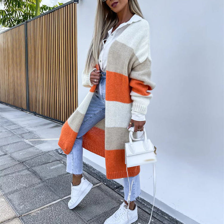 Stilla | Stribet Karo cardigan