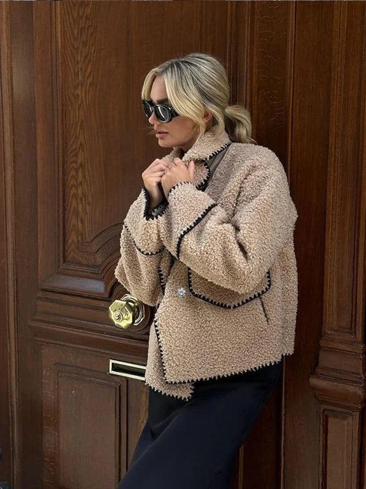 Stilla | Trendy Krammende Teddyjakke