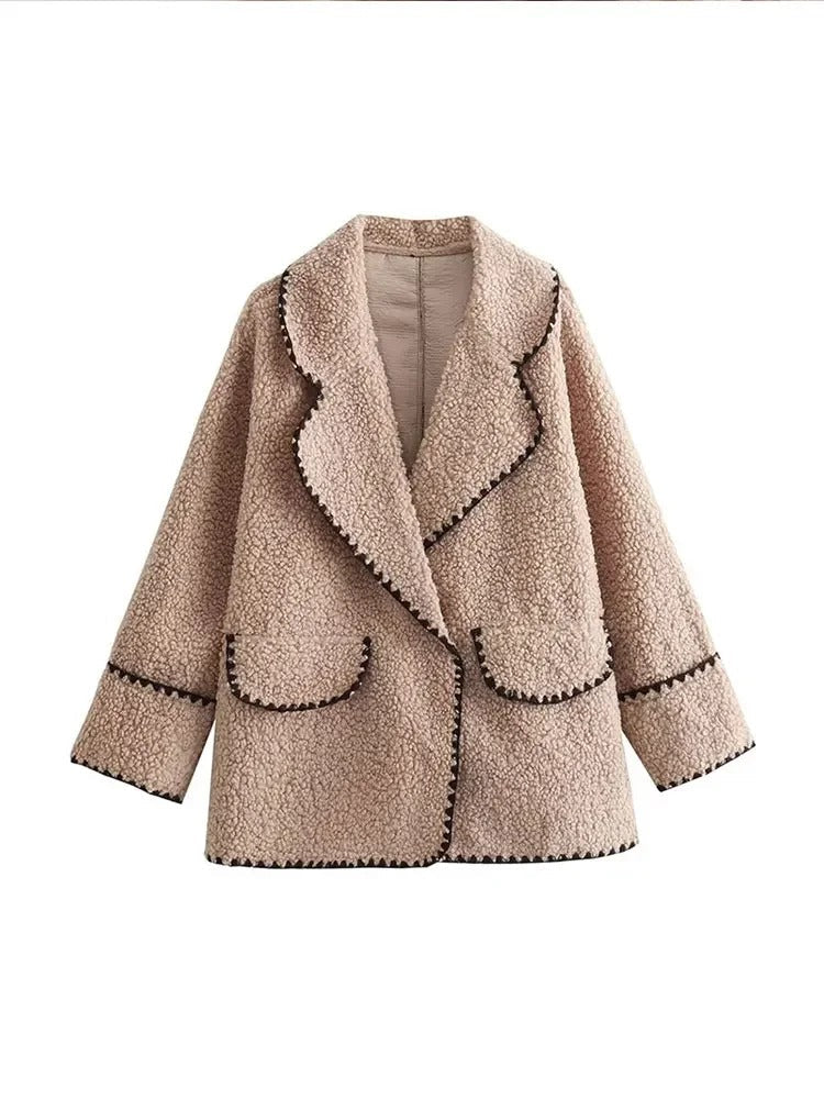 Stilla | Trendy Krammende Teddyjakke