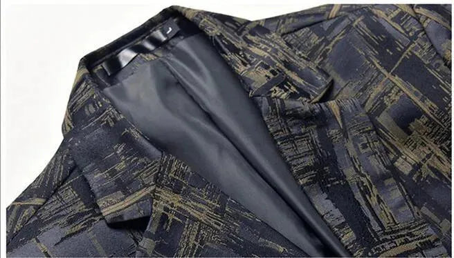 Stilla | Herre Blazer - Geometrisk Blazer