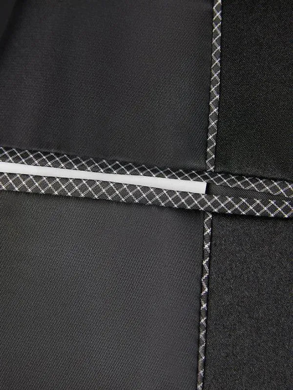 Stilla | Herre Blazer - Guld Mønster Smoking Blazer