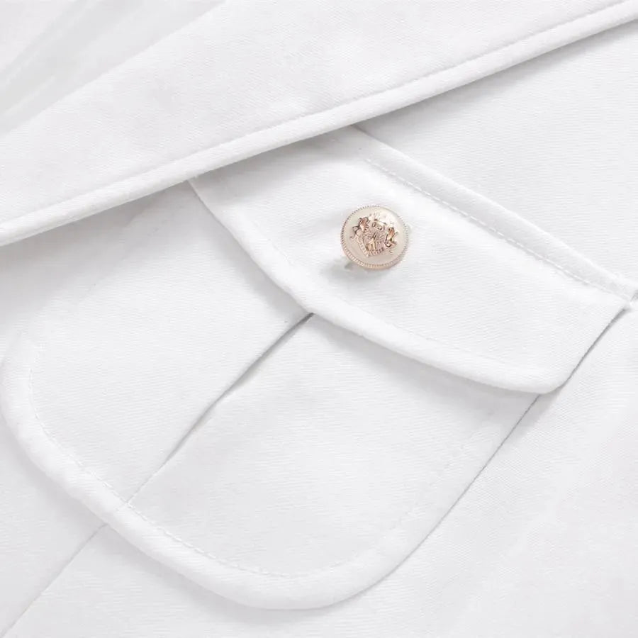 Stilla | Herre Blazer - Flere lommer Hvid Blazer