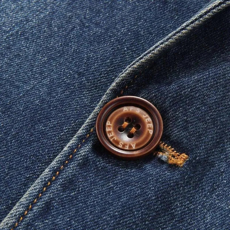Stilla | Herre Blazer - Streetstyle Denim Blazer