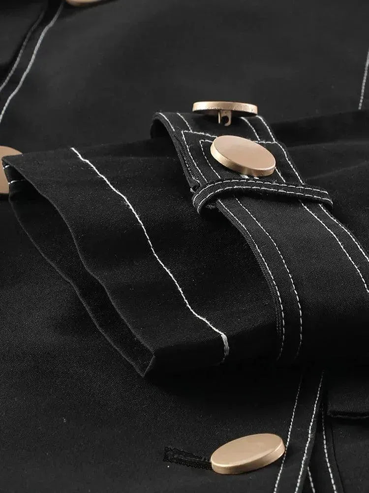 Stilla | Herrer Casual Løs Dobbeltknappet Trenchcoat