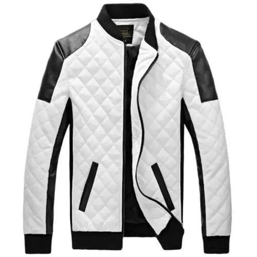 Stilla | Herre Fritid Motorcykel Læderjakke
