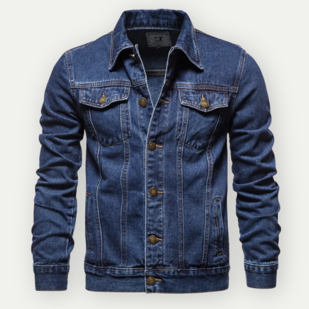 Stilla | Herre Denim-Jakke - Klassisk stil til overgangsperioder