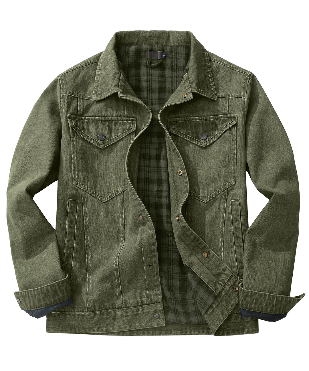 Stilla | Herre Denim Wandererjakke - Flannel fyldt
