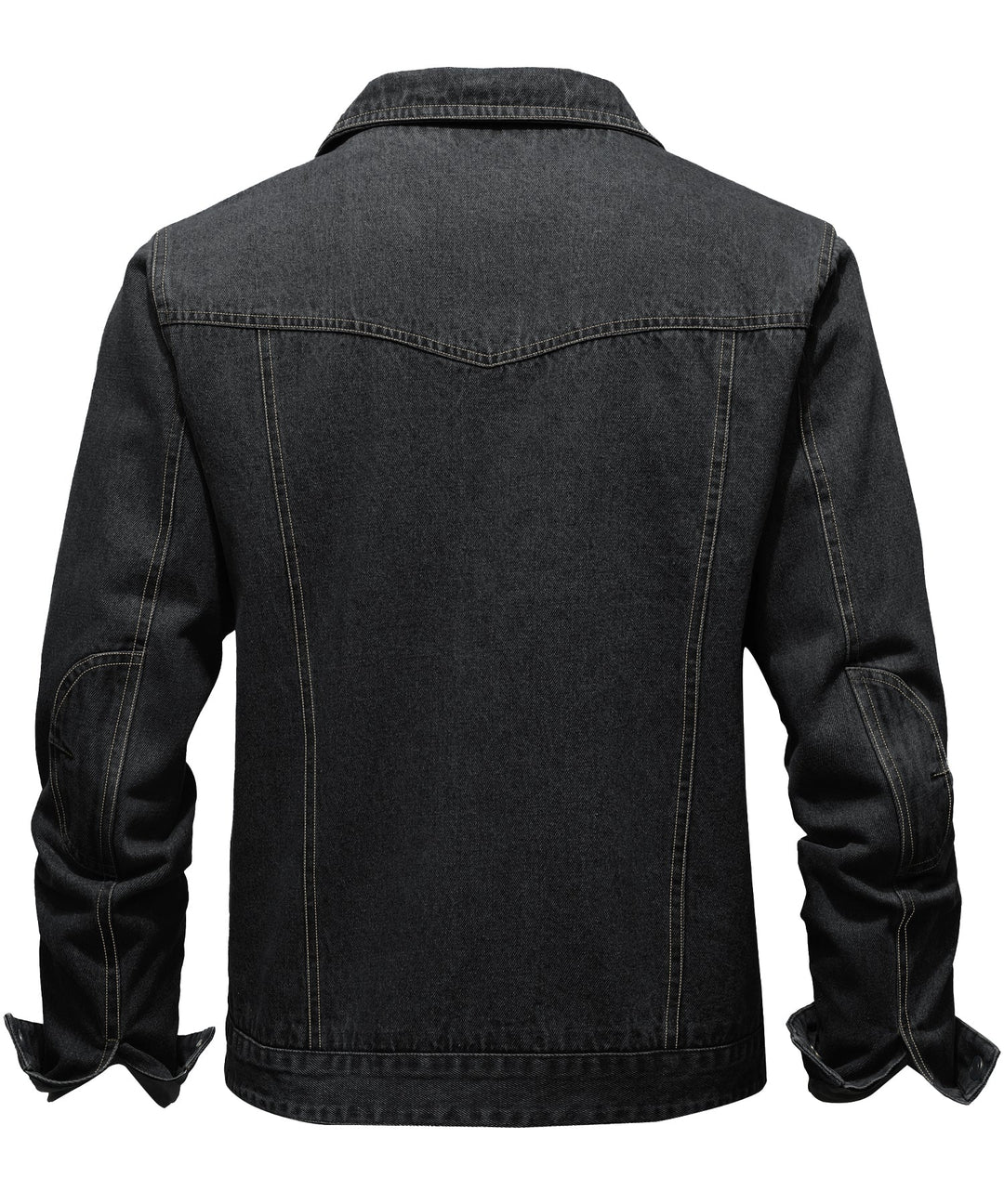 Stilla | Herre Denim Wandererjakke - Flannel fyldt
