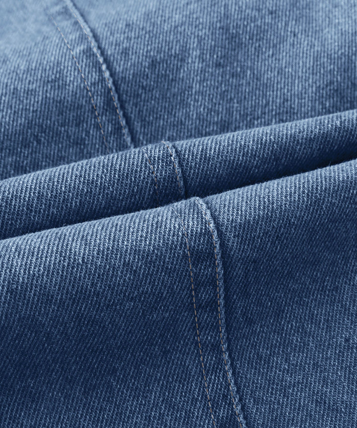 Stilla | Herre Denim Wandererjakke - Flannel fyldt