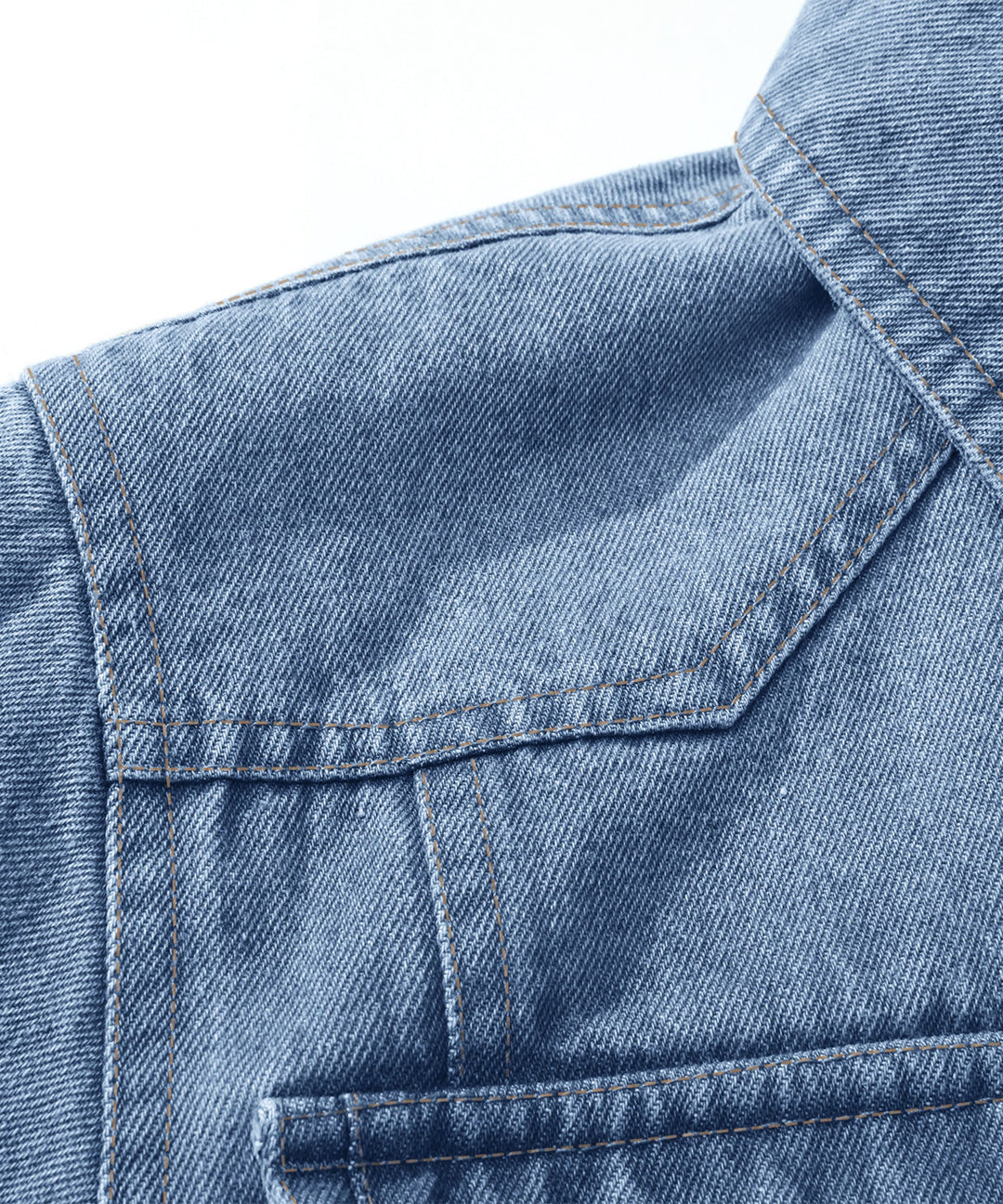 Stilla | Herre Denim Wandererjakke - Flannel fyldt
