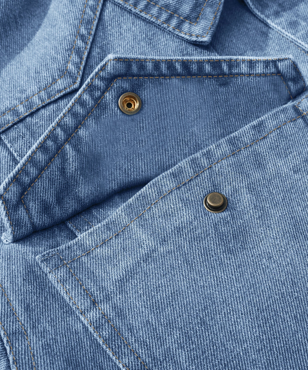 Stilla | Herre Denim Wandererjakke - Flannel fyldt