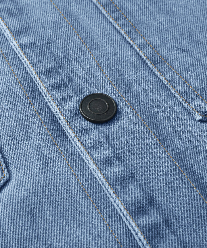 Stilla | Herre Denim Wandererjakke - Flannel fyldt