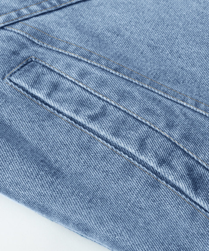 Stilla | Herre Denim Wandererjakke - Flannel fyldt