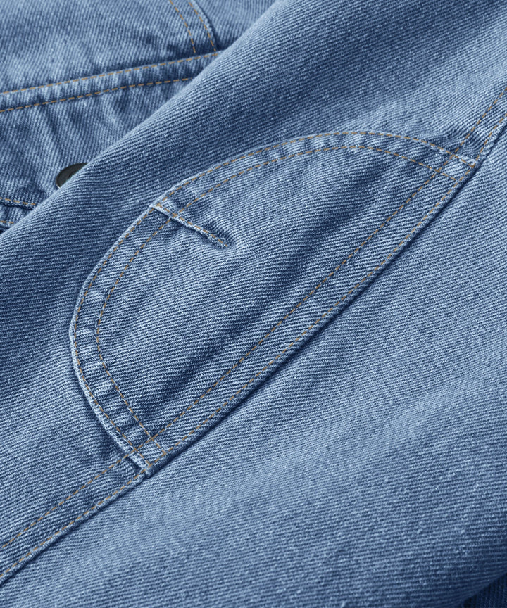 Stilla | Herre Denim Wandererjakke - Flannel fyldt