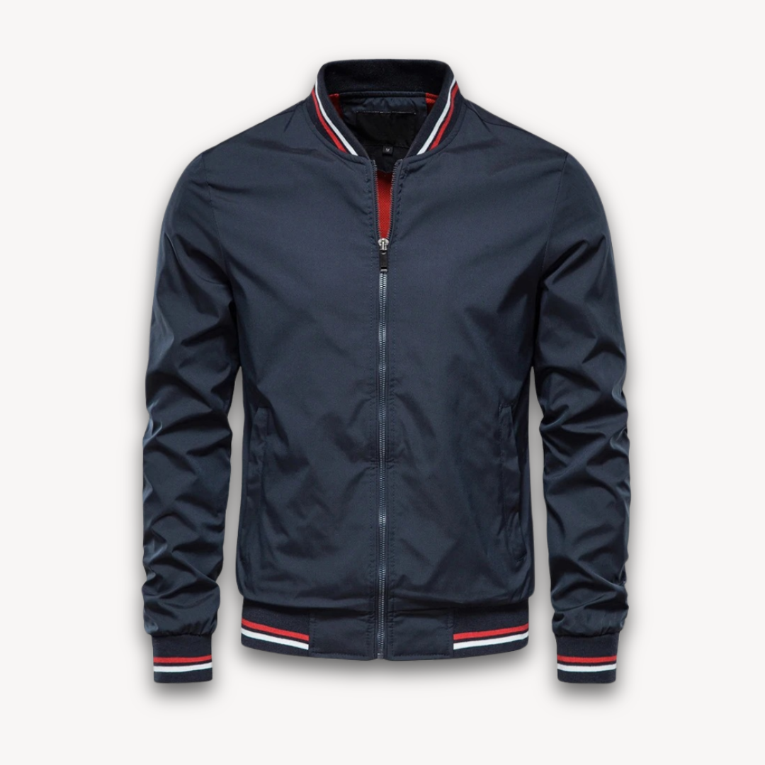 Stilla | Herre Let Polyester Bomberjakke - Løs Windbreaker