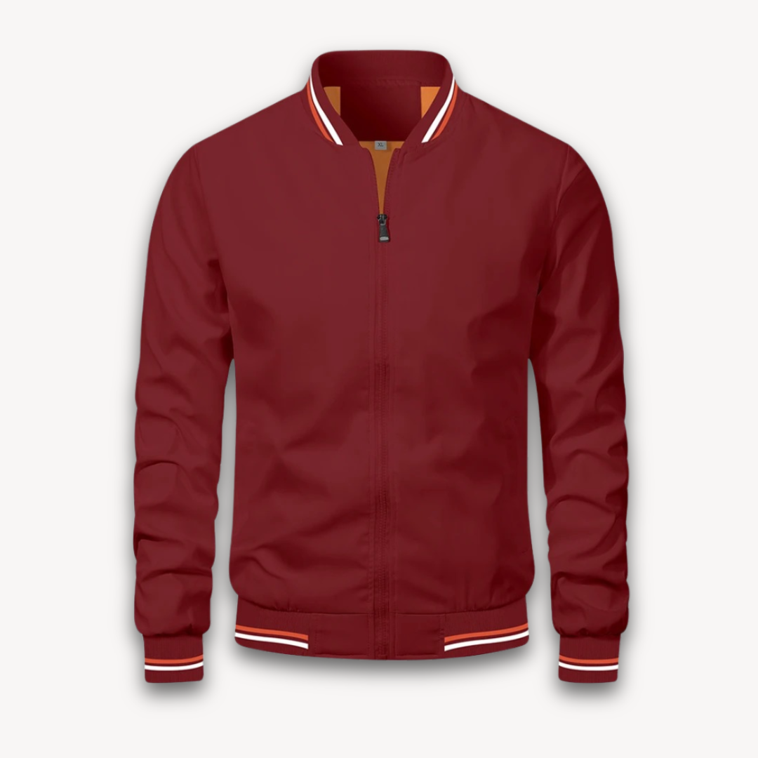 Stilla | Herre Let Polyester Bomberjakke - Løs Windbreaker
