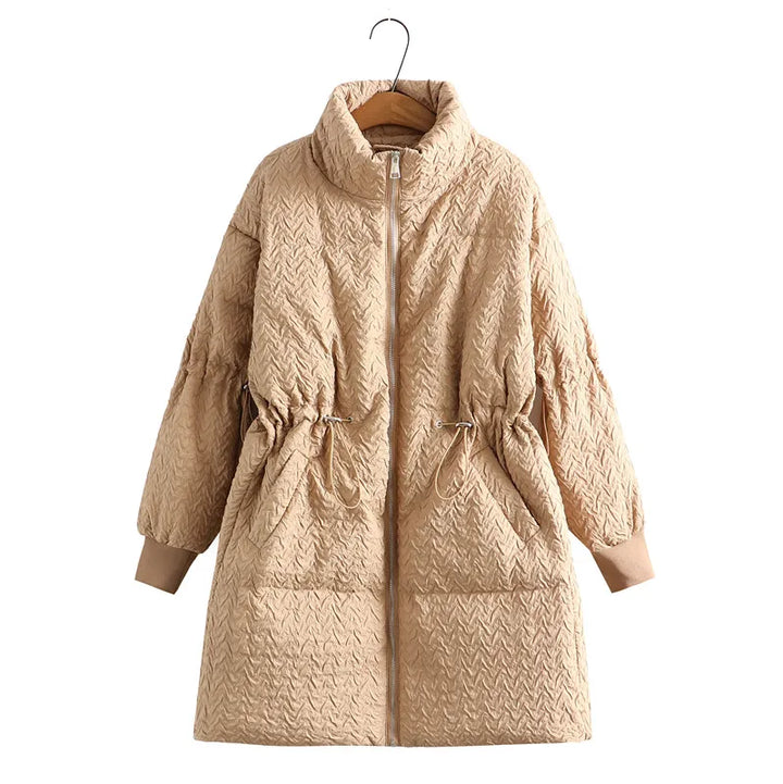 Stilla | Mellemlang Vinterfrakke - Overdimensioneret Varmth