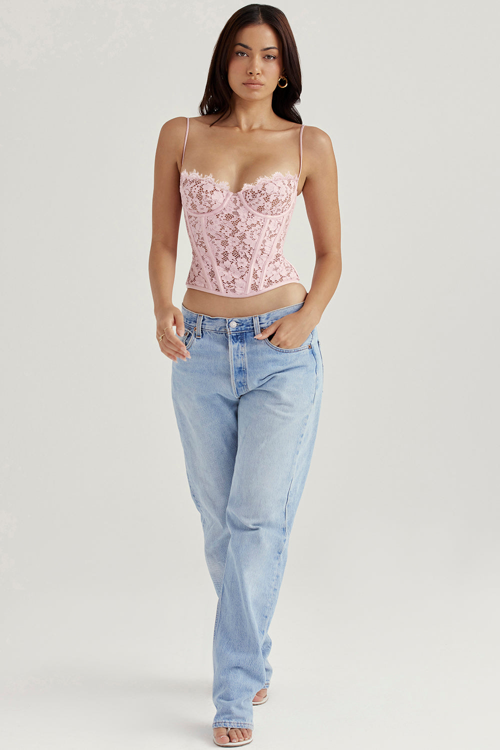 Stilla | Pink Blonde Bøjlekorset