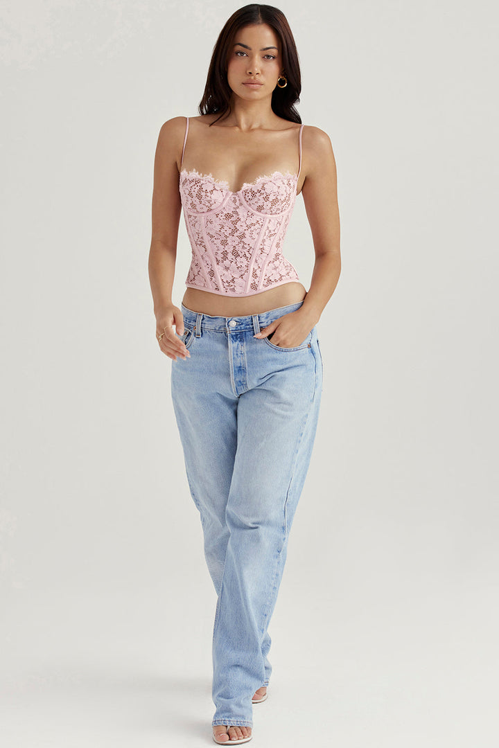 Stilla | Pink Blonde Bøjlekorset
