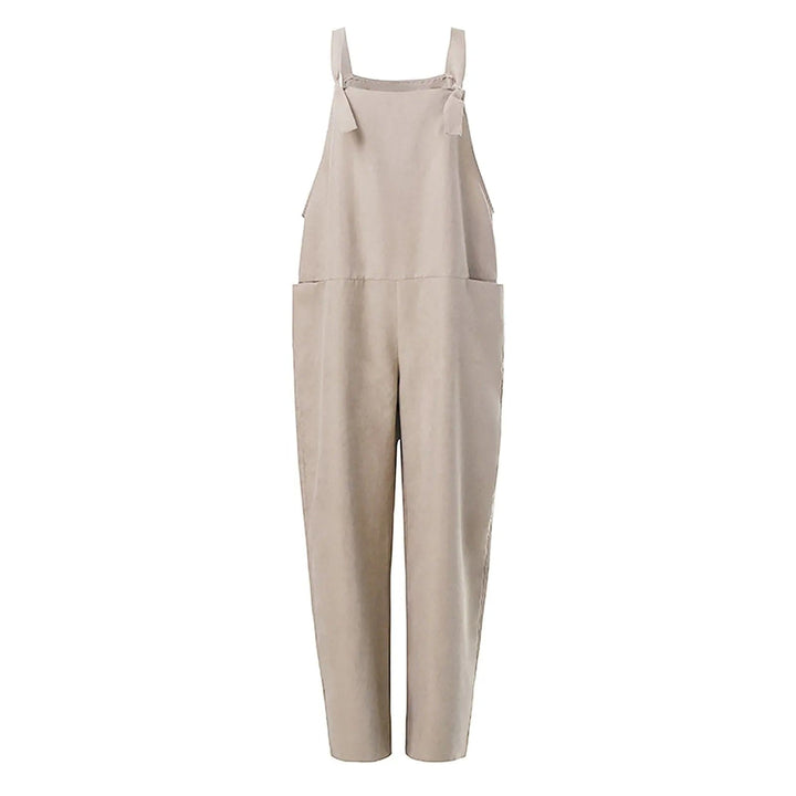 Stilla | Overalls Jumpsuit Lavet Af Løst Bundet Bomuld Og Hør
