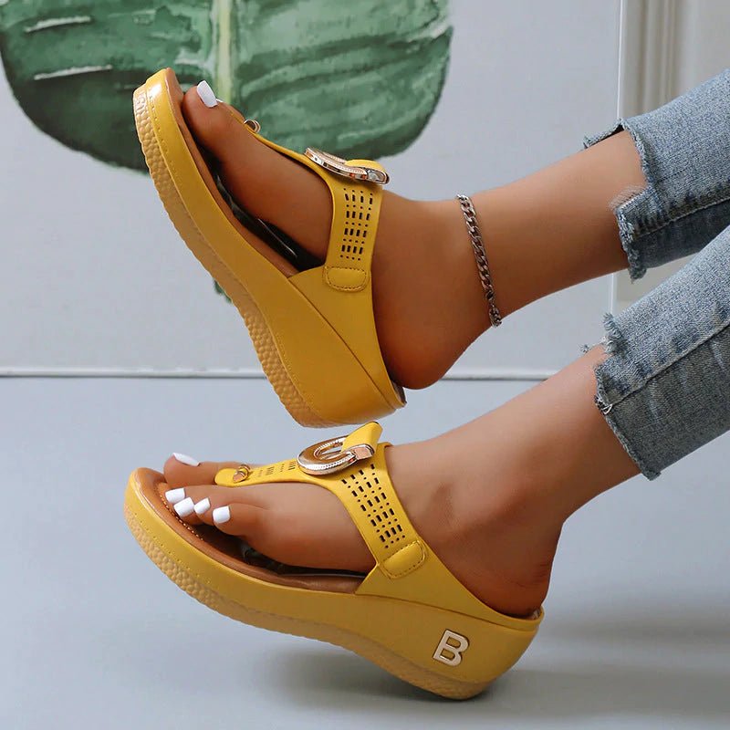 Stilla | Sommerlige kile sandaler