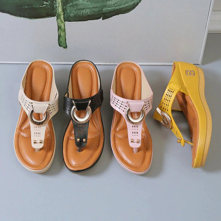 Stilla | Sommerlige kile sandaler