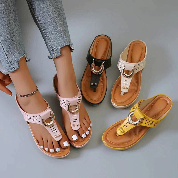 Stilla | Sommerlige kile sandaler