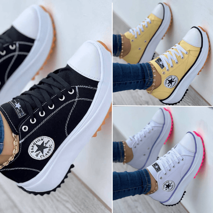 Stilla | Trendy Plateau Sneakers