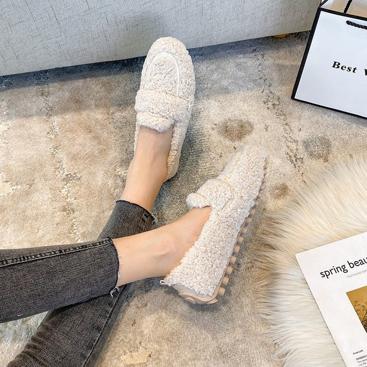 Stilla | Bløde plyshjemmesko