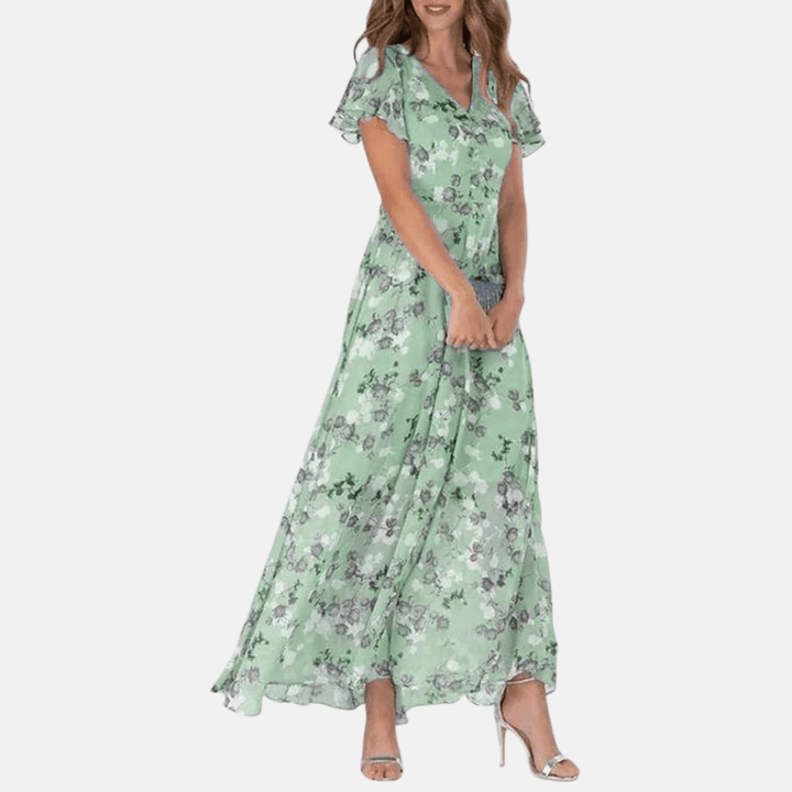 Stilla | Blomstret A-linje Kjole