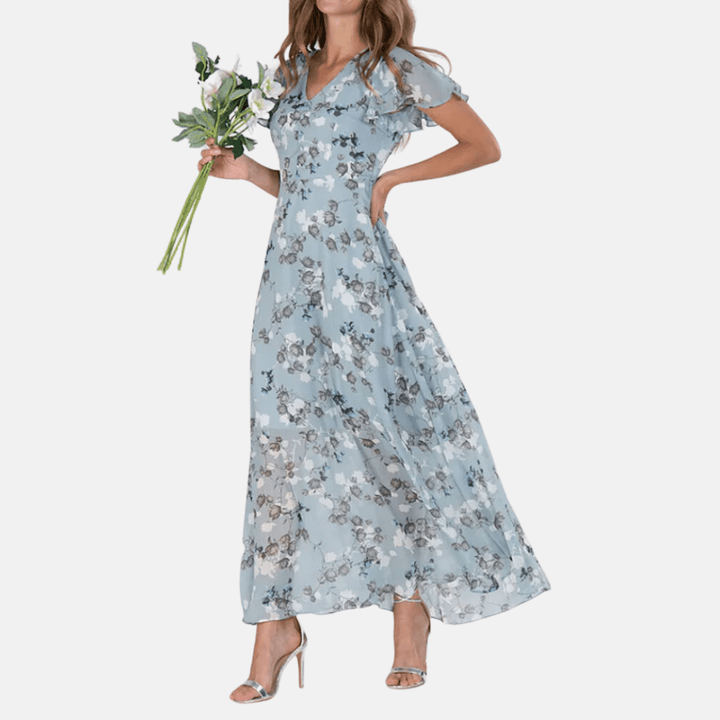 Stilla | Blomstret A-linje Kjole