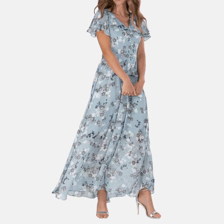 Stilla | Blomstret A-linje Kjole