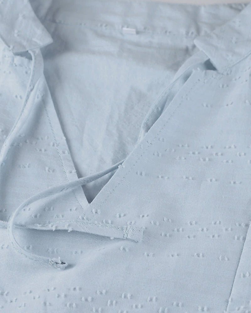 Stilla | Afslappet Løs Skjortekjole Til Kvinder, Let Sommerkjole Lavet Af Polyester