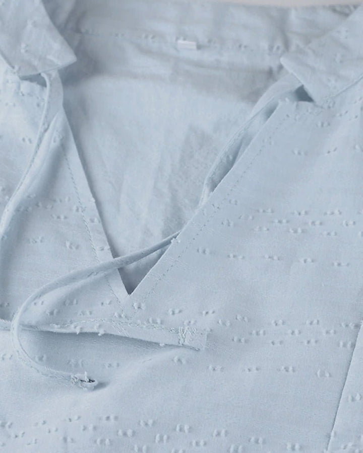 Stilla | Afslappet Løs Skjortekjole Til Kvinder, Let Sommerkjole Lavet Af Polyester