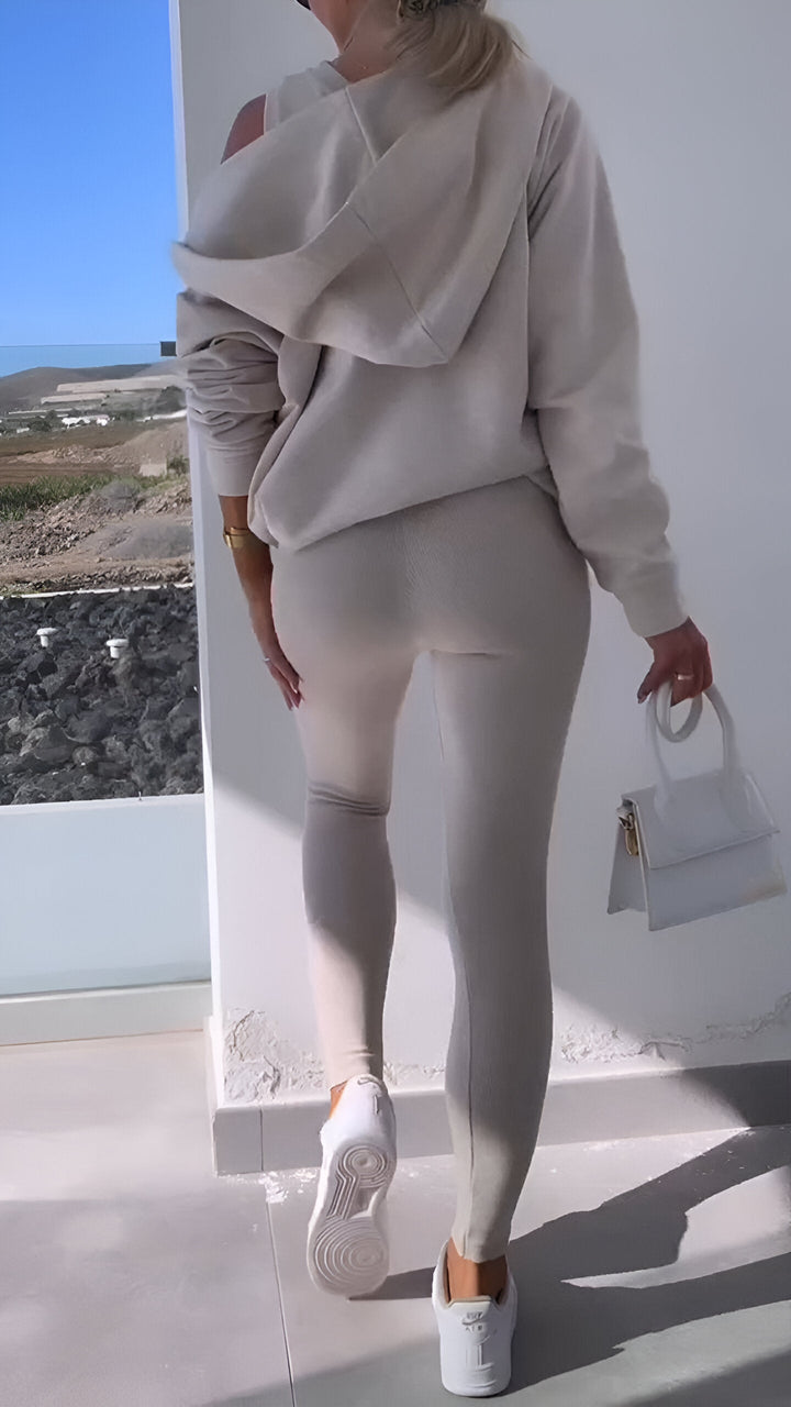 Stilla | Hættetrøje Og Leggings Sæt