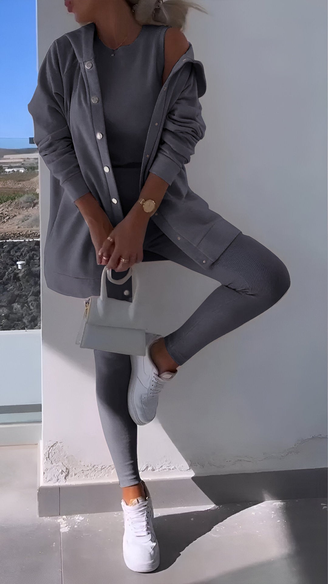 Stilla | Hættetrøje Og Leggings Sæt