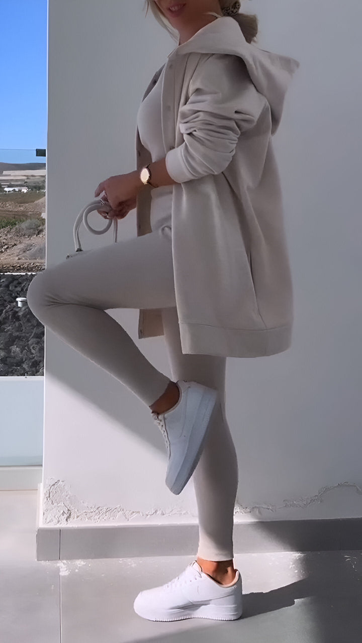 Stilla | Hættetrøje Og Leggings Sæt