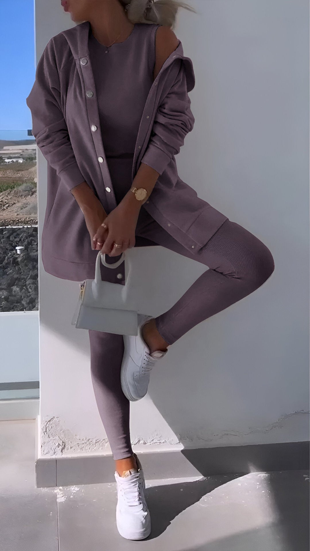 Stilla | Hættetrøje Og Leggings Sæt
