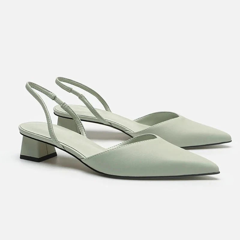 Stilla | Slingback Sandaletter Med Hæl