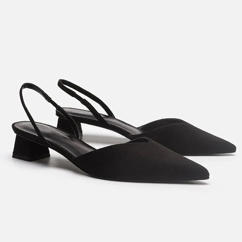 Stilla | Slingback Sandaletter Med Hæl
