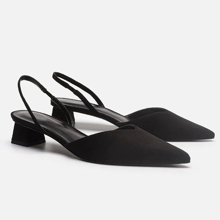 Stilla | Slingback Sandaletter Med Hæl